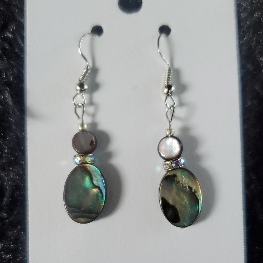Elegant Abalone Shell Earrings